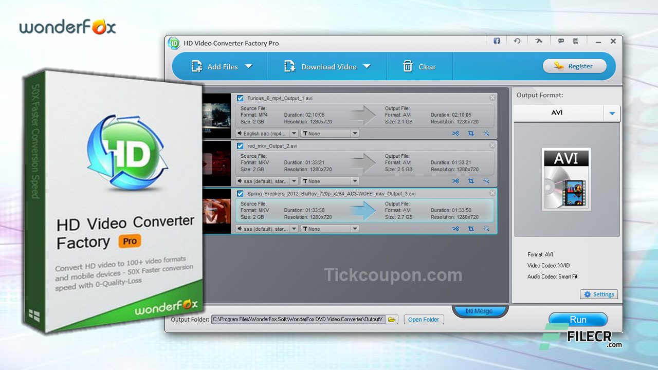 WonderFox HD Video Converter Factory Pro 26.5 free downloads