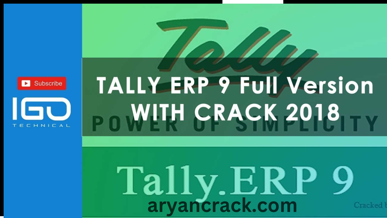 Tally ERP Pre-Activated 